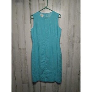 Talbots Blue Midi Dress